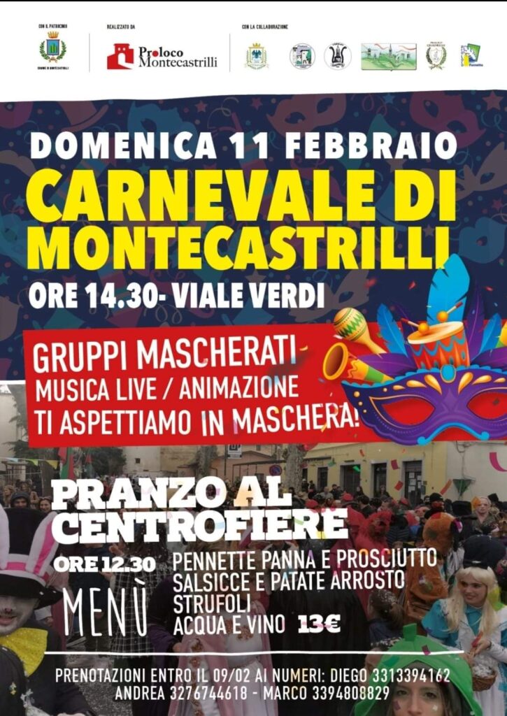 Montecastrilli Tempo Di Carnevale Avigliano News